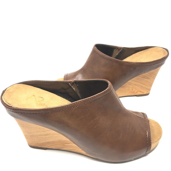 A2 By Aerosoles Shoes - New A2 By Aerosoles  Brown Platform Wedges Sandals